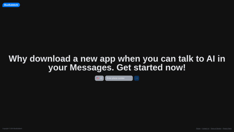 BlueBubble AI
