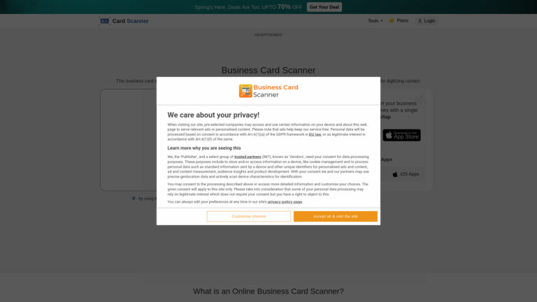 Business Card Scanner