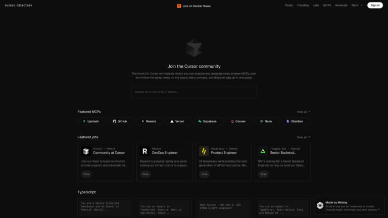 Cursor Directory