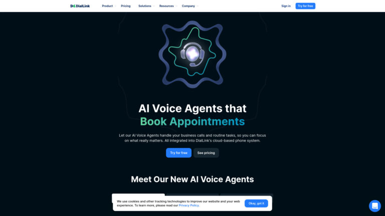 DialLink's AI Voice Agents