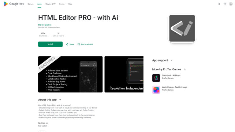 HTML Editor PRO - with Ai