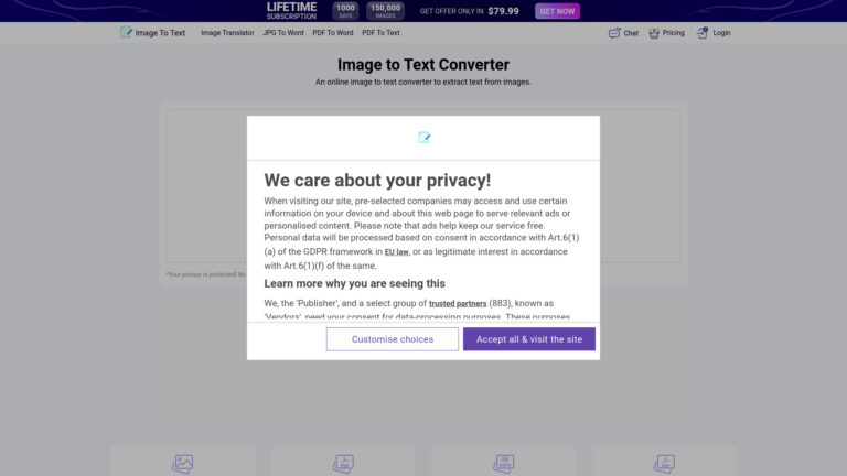 Image to Text Converter