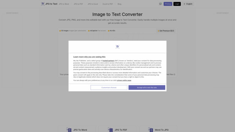 JPG to Text