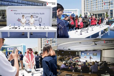 Meizu zachwyciło na targach Geely Global Intelligent Mobility Expo, prezentując atrakcyjność swojego zintegrowanego ekosystemu AI na świecie