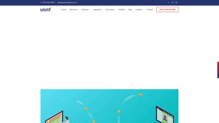 Mobile app solutions with USM Systems