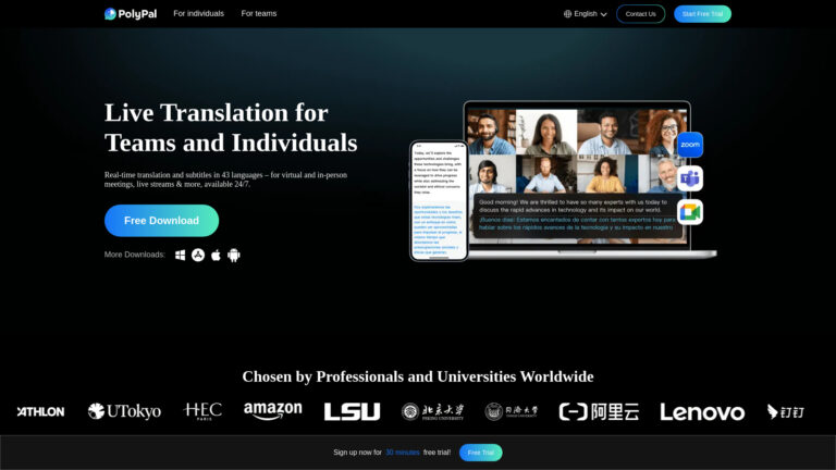 PolyPal Live Translator
