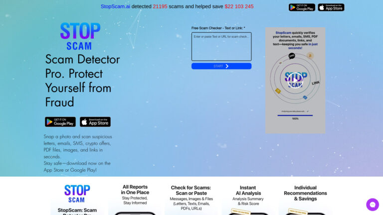 StopScam: Scam Detector Pro