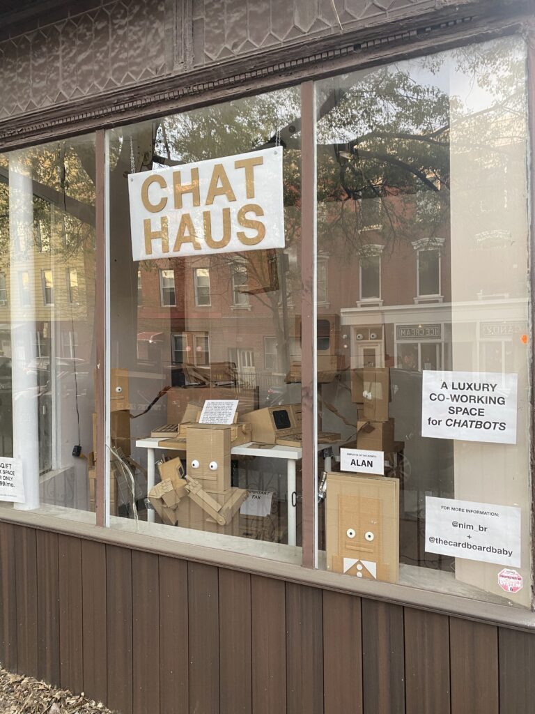 Witamy w Chat Haus, przestrzeni coworkingowej dla chatbotów AI