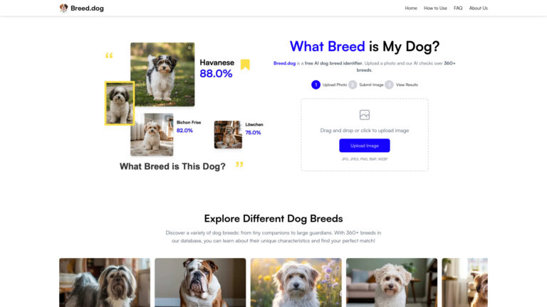 Breed.dog - AI Dog Breed Identifier