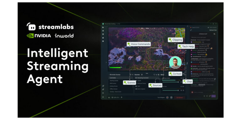 Logitech G's Streamlabs prezentuje przełomowe funkcje agenta strumieniowego AI na Computex z NVIDIA i Inworld AI
