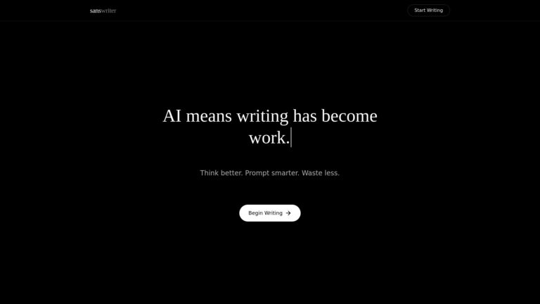 Sans Writer