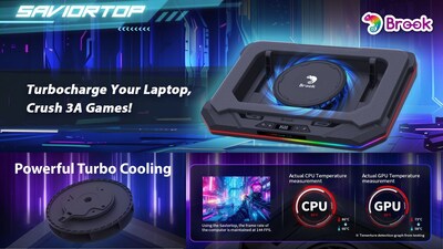 Stworzony do gier: premiera chłodziarki do laptopów gamingowych Brook Saviortop!
